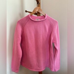 L.L. Bean Pink Women's Sweater